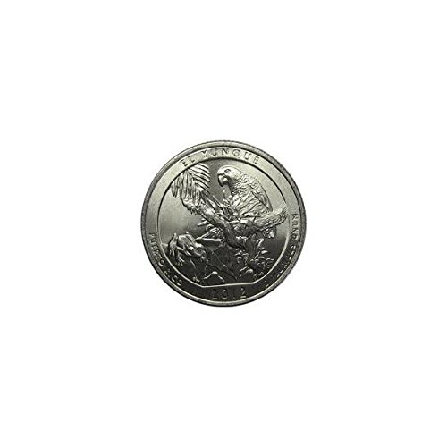 2012-P Puerto Rico El Yunque Quarter BU