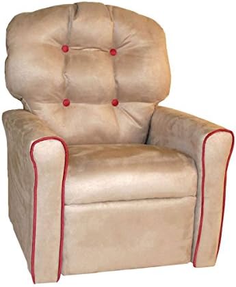 Dozydotes Kid's Home Furniture Rocker Recliner Accent -Oyster Dusty Rose