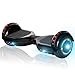 NHT Hoverboard Electric Self Balancing Scooter Hover Board with Build in Hover Board LED Running Lights Safety Certified (Black)
