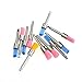 AZDENT® Dental Colorful Nylon Bowl Polishing Prophy Brushes Flat Type 100pcs/Box