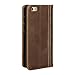 GMYLE iPhone 6 Case, [Book Case] iPhone 6 / 6s (4.7 inch) case Wallet Book Case Vintage for iPhone 6 (4.7 inch) - Brown Classic [Crazy Horse Pattern] [PU Leather] Book style Wallet Case Cover
