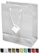 Novel Box White Gift Bags with Handles 10 Pack 8x4x10 Inches Large Paper Bulk Gift Bags for Business, Shopping, Birthday, Party Favor - Euro Tote Paper Bag for Groceries & Personal Use