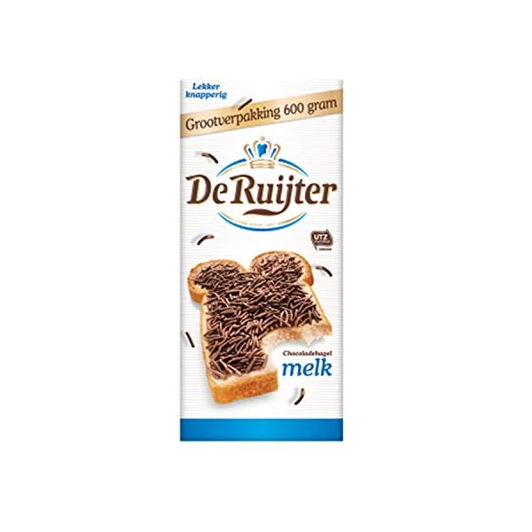 De Ruijter Hagelslag Melk Vollmilchschokolade Streusel GroÃverpackung 600g