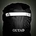 OUTAD Waterproof Backpack Rain Cover with Reflective Strip