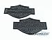 2 NEW MATTE AND GLOSS BLACK FORD F150 F250 F350 HARLEY DAVIDSON EMBLEMS PAIR SET