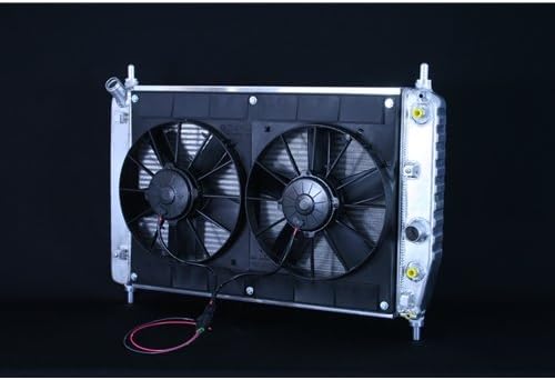 Dewitts 2005-13 Corvette all Z06 and auto's Dual 11" Spal Fans Radiator