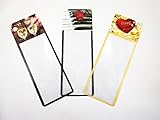 Stylish Bookmark Magnifier/ Magnifying Fresnel Lens(3-pack)