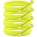 Zenware Set of 4 Non Stick Silicone Egg Ring Pancake Molds - Green