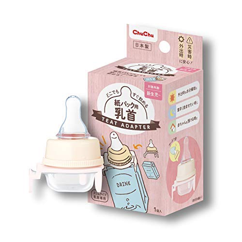 ジェクス チュチュ 紙パック用 乳首 × 3個セット商品画像
