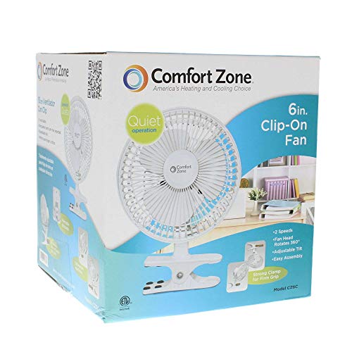 "Comfort Zone CZ6C Clip-on Fan" - Image 9
