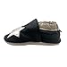 iEvolve Baby Shoes Baby Toddler Soft Sole Prewalker First Walker Crib Shoes Baby Moccasins (18-24 Months, Black Star)