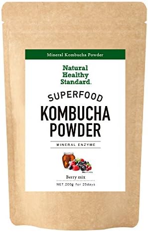 Natural Healthy Standard ミネラルコンブチャパウダー ベリーミックス味 0g Natural Healthy Standard ダイエットシェイク Amazon