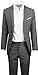 Black n Bianco Signature Boys' Slim Fit Suit Complete Outfit