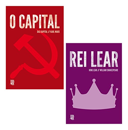 Livro Coleção Clássicos o Capital e Rei Lear Caixa