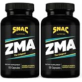 SNAC ZMA The Original Sleep Recovery Supplement - 90 Capsules, Pack of 2