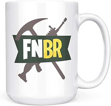 Fortnite Cup - Battle Royale Accessories - Fortnight Mug - Fornite Novelty Items - 15oz Ceramic
