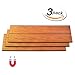 Woodgrain Magnetic Vent Covers for Wood Floor - Extra Thick Magnet Sheet - Heat Air Registers for RV, Noise Canceling Home HVAC Duct Blocker, AC Furnace Vents