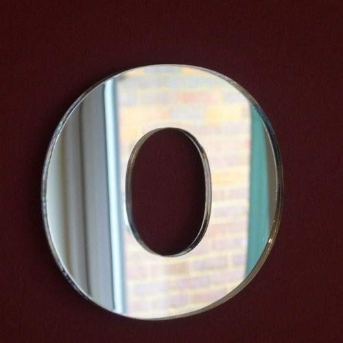 Lower Case Letter O Mirror 40cm