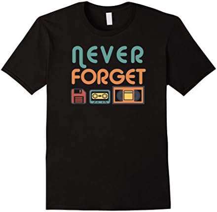 Never Forget Retro Technology - Floppy Disk, Video, Tape