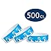 WristCo Blue Dolphins Tyvek Wristbands for Events - 500 Count - Comfortable Tear Resistant Paper Bracelets ID Wrist Bands for Concerts Festivals Admission Party Identification