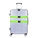 Hibate Luggage Strap Suitcase Baggage Travel Belts - Green, Pack of 2