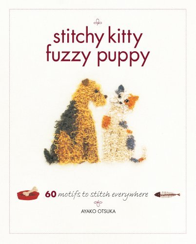 Stitchy Kitty Fuzzy Puppy by Ayako Otsuka
