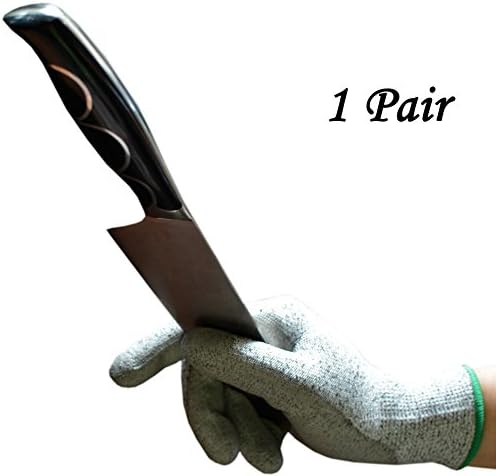 ZaoProteks ZP1502 Cut Resistant Gloves, Work Gloves --- Ideal for Cutting, Slicing, Peeling, Filleting, Butchering, Wood Carving, Canning, Construction, Metal Fabricating and so on (Medium)