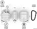 Catalyst Waterproof Case for AirPods 2nd Generation and AirPods 1st Generation - Wireless and USB-C Charging High Drop Protection AirPod Gen 2 and Gen 1 Case with Carabiner, One Piece Design