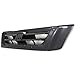 Evan-Fischer Grille Assembly Compatible with 1997-2001 Honda CR-V Painted Black Shell and Insert