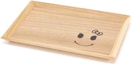 Amazon 天然木製 トレーちゃん 小 三好漆器 トレイ 盆