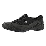 Skechers for Work Women's Compulsions Indulgent Work Shoe,Black,8.5 M US