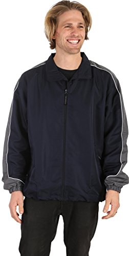 Stormtech Apollo Micro Twill Shell Jacket Blu/Gry Sz XL
