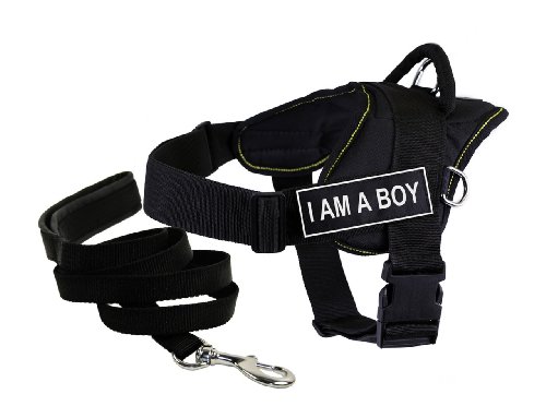 Dean & Tyler Bundle DT Fun 34 to 47-Inch "I am a Boy" Yellow Trim X-Large with…