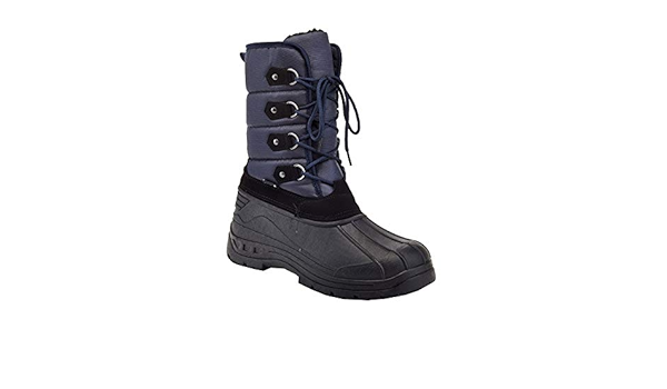 snow tec men's waterproof snow boots