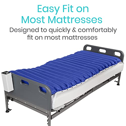 Vive Alternating Pressure Mattress 5" Air Topper Pad for Bed Sore