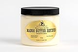 Mango Butter Ultra Refined Organic Natural Raw Fresh 100% Pure 16 oz, 1 LB