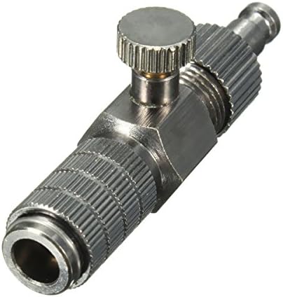 EGlobalMarket 1/8 Inch Airbrush Air Hose Quick Release Adaptor With Micro Air Adjustment Connector
