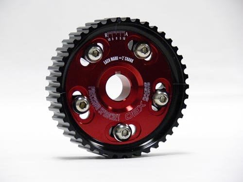MO OBX Red Adjustable Cam Gear - 92-02 Honda Prelude H22A 2.2L DOHC