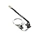 MMOBIEL Homebutton for iPhone 5S (White) Home Button with Flex Cable incl. Metal Bracket and Rubber Gasket Incl. 2 x Screwdrivers for easy installation