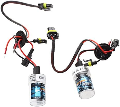 Sothat 2x xenon HID Kit Car Auto Headlight Light Lamp Bulb For H7 35W DC 12V H7-4300K