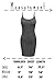 TOP LEGGING TL Women's Nylon or Cotton Basic Strap Seamless Base Layering Cami Slip Dress