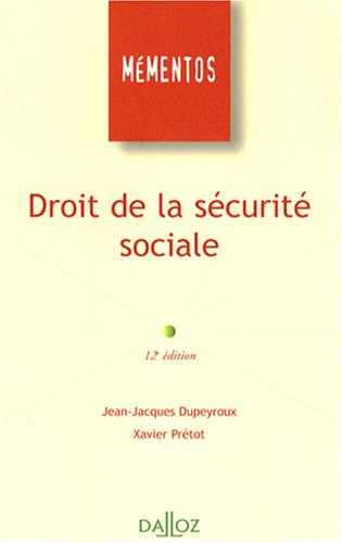 Droit de la sécurité sociale