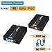 gofanco HDBaseT HDMI Extender 4K 60Hz (4:2:0 8-bit) Over CAT5e/CAT6/CAT7 Cable with Bi-Directional IR, PoC - Up to 70 Meters (230 feet) @ 1080p and 40 Meters (130 feet) @ 4K, HDCP 2.2 (HDbaseT-Ext)