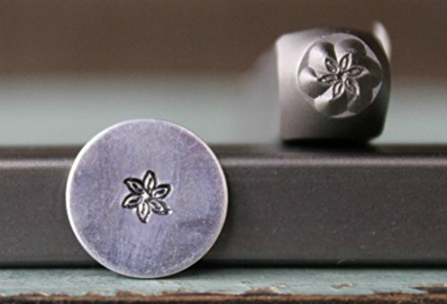 Brand New 4.5mm Flower Metal Punch Design Stamp - Supply Guy - CH-194