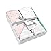 Just Born Boys and Girls Newborn Infant Baby Toddler 2-Pack Hooded Bath Towel Set, Pink, One Size