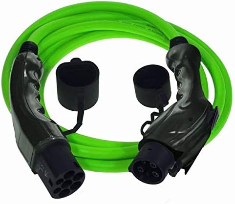 Premium EV Fast Charging Cable Type 1 to Type 2 16Amp 5 Year Warranty (2 Meters)