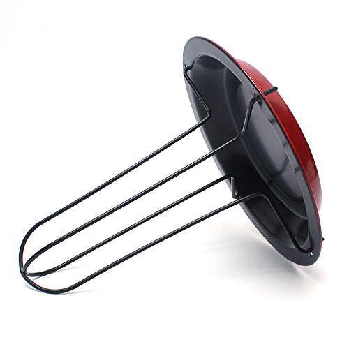 Aviat 1Pc Baking Chicken Duck Holder Mold Tray Grill Stand Roasting for BBQ Rib Non Stick Carbon Barbecue Rack [Ship from USA Directly] (As Shown) - Thumbnail 4