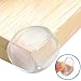 TinyPatrol 24 Baby Caring Corner Guards Baby Proofing [Safer Environment and Peace of Mind] Edge Furniture Protector - Easy Set-up 3M Stickers for Tables, Chairs, Cabinets [Baby Safety]