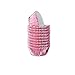200 Pack Magenta Foil Cupcake Liners for Baking, Standard Size Metallic Cups for Muffins (2 x 1 In)