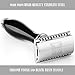 Professional Double Edge Safety Razor -Traditional Twist Open Men Razor Double Edge Blades - Heavyweight Men Shaving Razor with Black Resin Handle